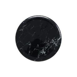 Frühstücksteller Black Marmory In Schwarz