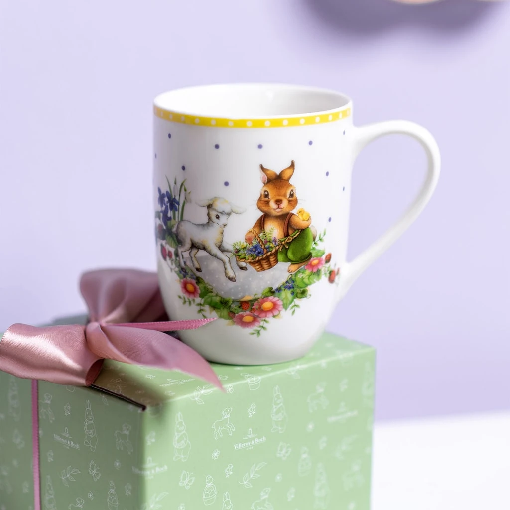 Villeroy & Boch Becher Mit Henkel, Opa Hans & Paul Spring Awakening In Bunt – Bild 2