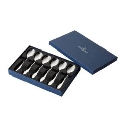 Villeroy & Boch Espressoloeffel-Set 6tlg. Oscar In Silber/platin