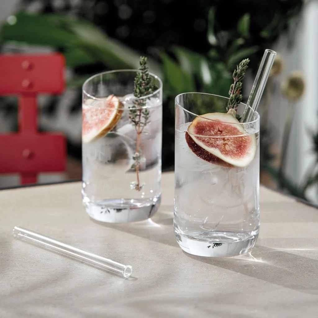 Villeroy & Boch Glas-Trinkhalm Kurz, Set 4tlg Purismo Bar In Klar – Bild 2