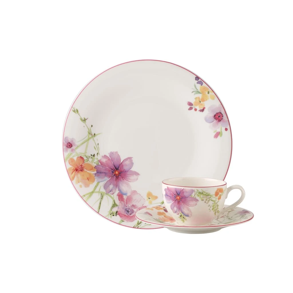 Villeroy & Boch Kaffee Set 18tlg. Mariefleur Basic In Bunt