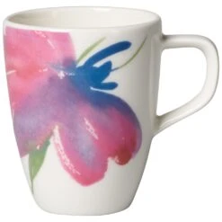 Villeroy & Boch Mokka-/Espressoobertasse Artesano Flower Art In Bunt